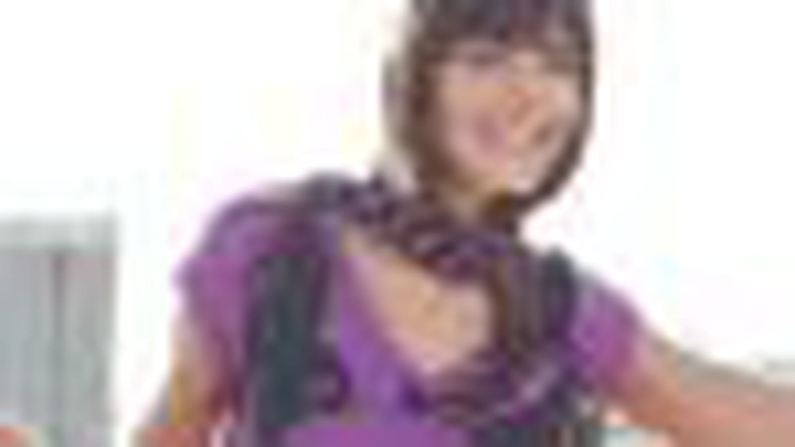 Tee-shirt violet de Kiabi