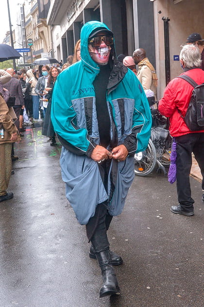 Joey Starr au d&eacute;fil&eacute; Lanvin