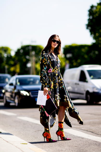 Les boots chaussettes