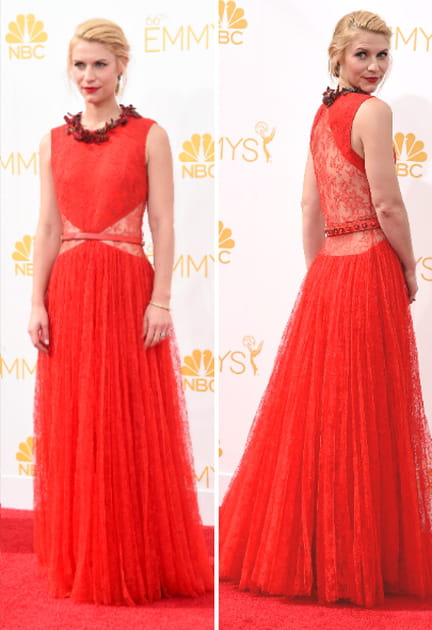 Claires Danes, fascinante en Givenchy