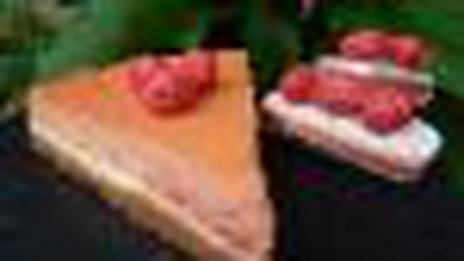 Cheesecake citron-pralines roses