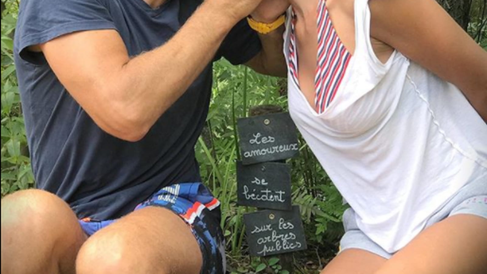 Bertrand Lacherie et Elodie Gossuin