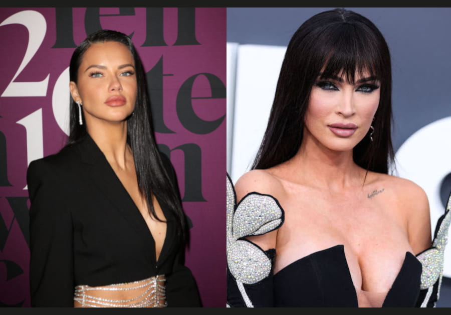 Adriana Lima et Megan Fox