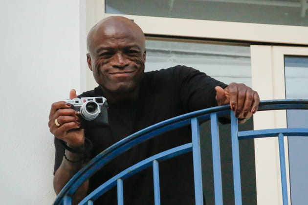 Seal, devant l'h&ocirc;tel Martinez le 25&nbsp;mai