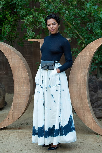 Zita Hanrot au d&eacute;fil&eacute; Dior