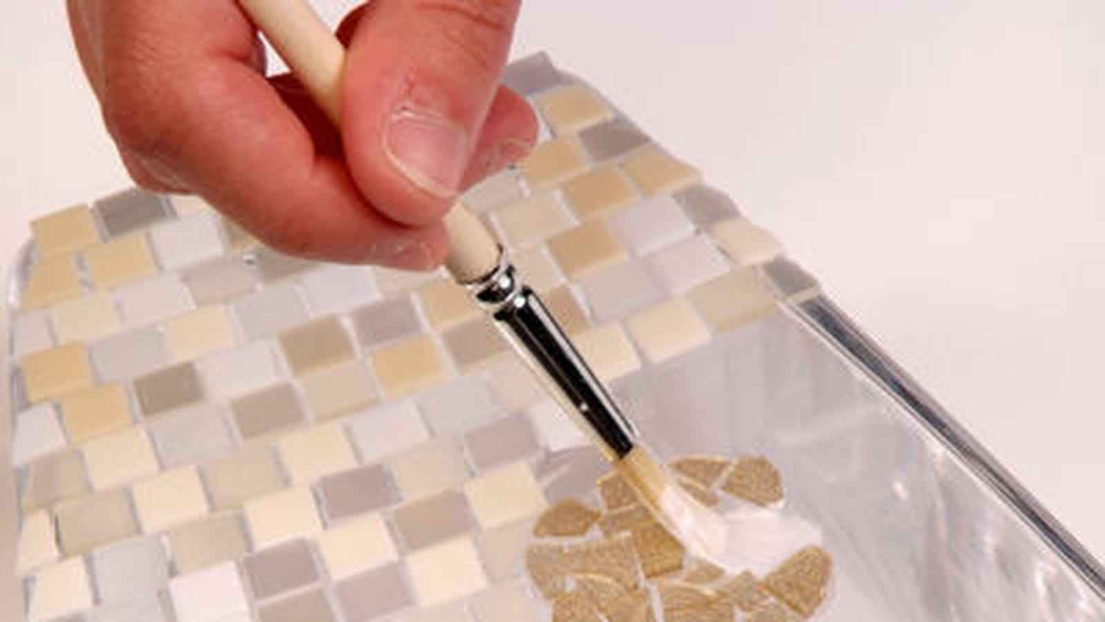 Coller une pastille scintillante