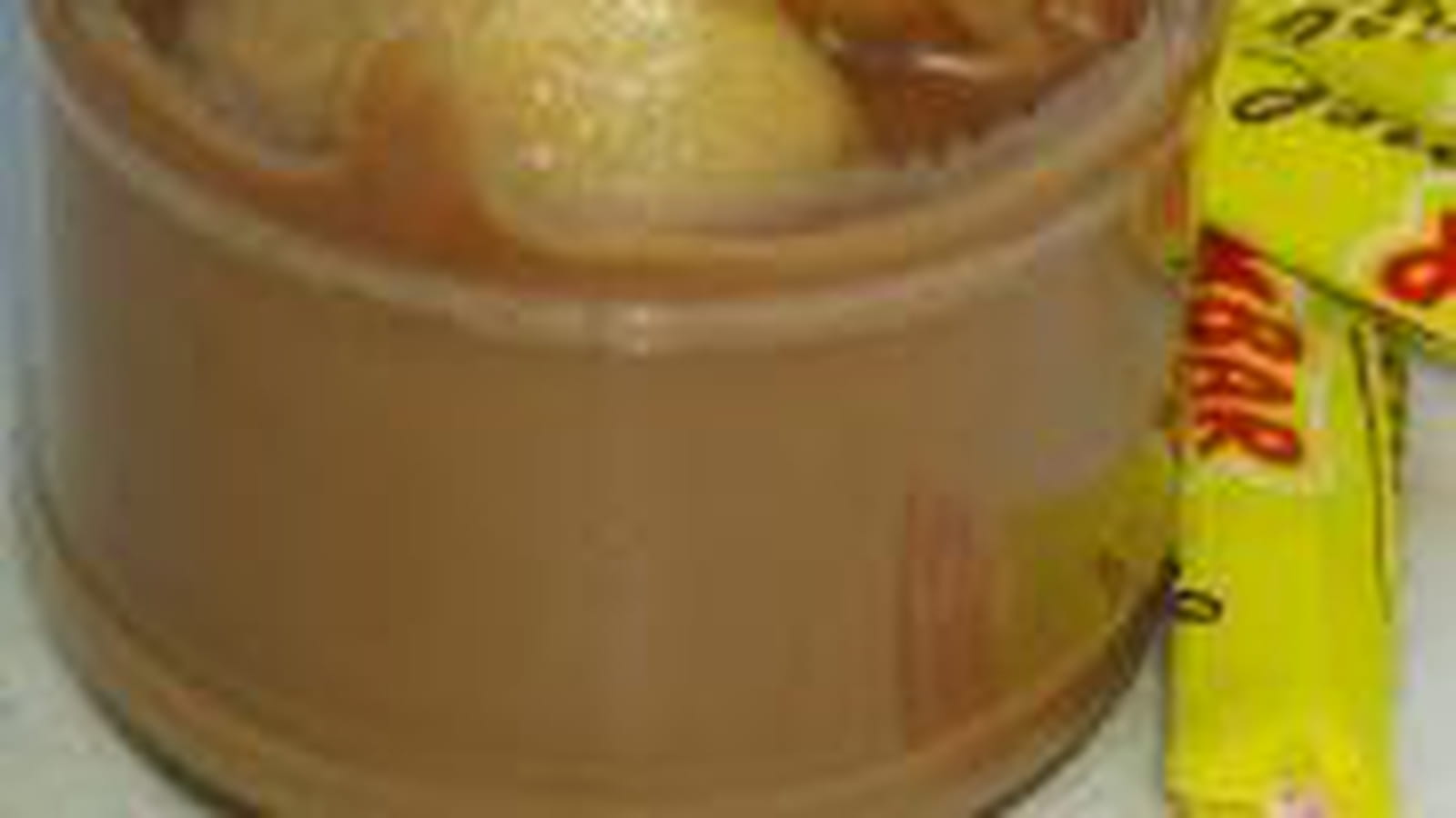 Panna-cotta poire carambar