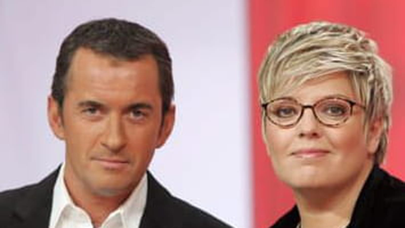 Laurence Boccolini et Christophe Dechavanne