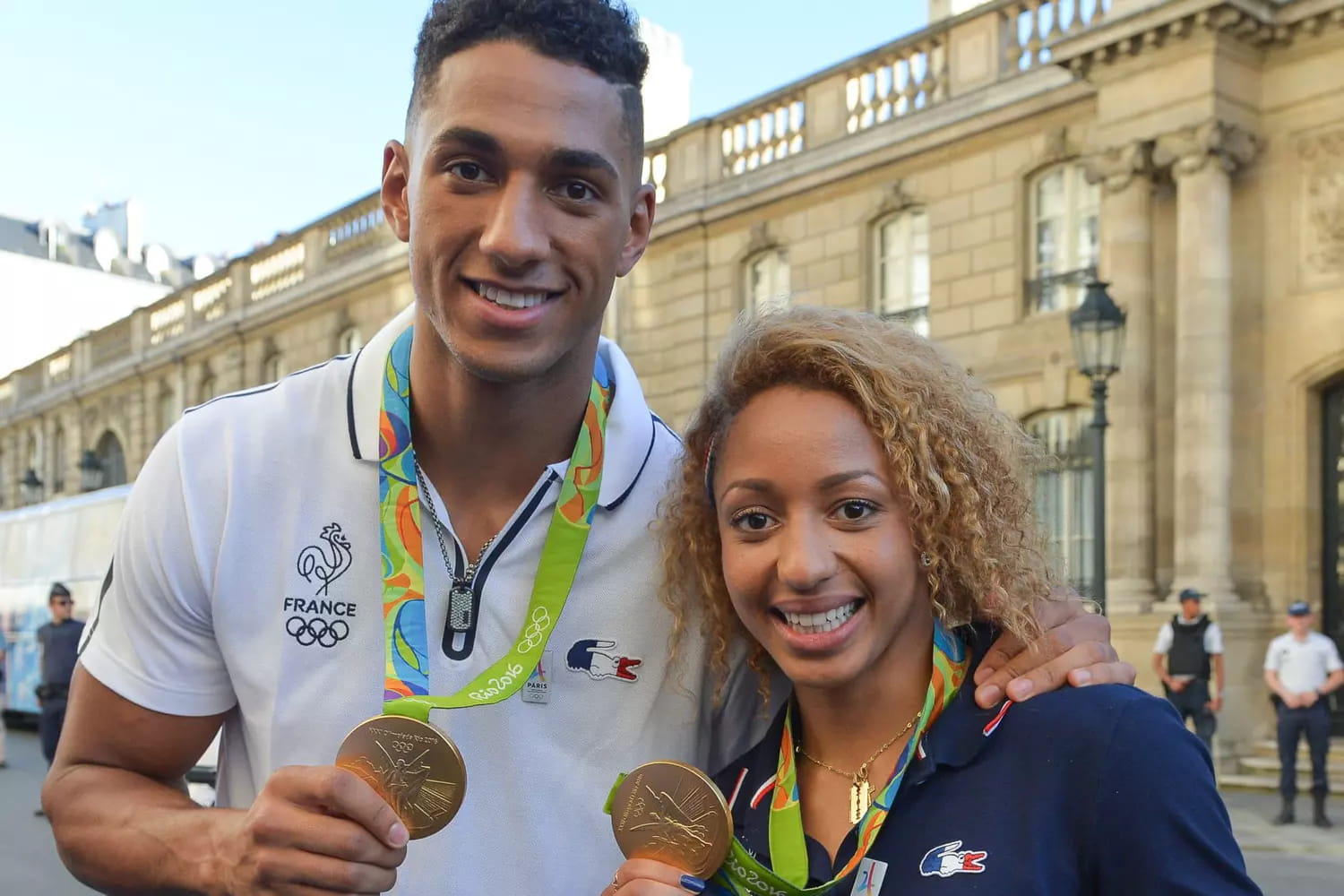 Estelle Mossely et Tony Yoka