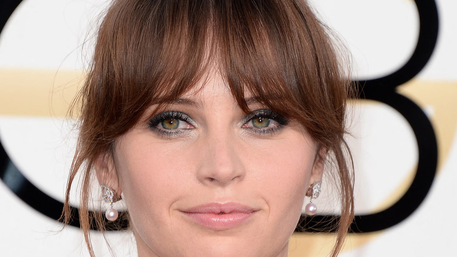 Felicity Jones avec frange
