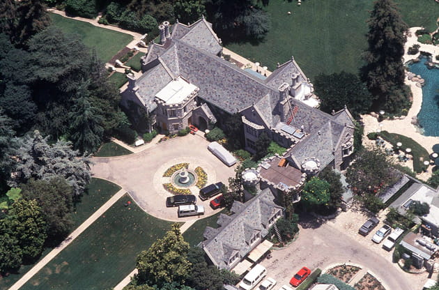 Le Manoir Playboy, vu du ciel