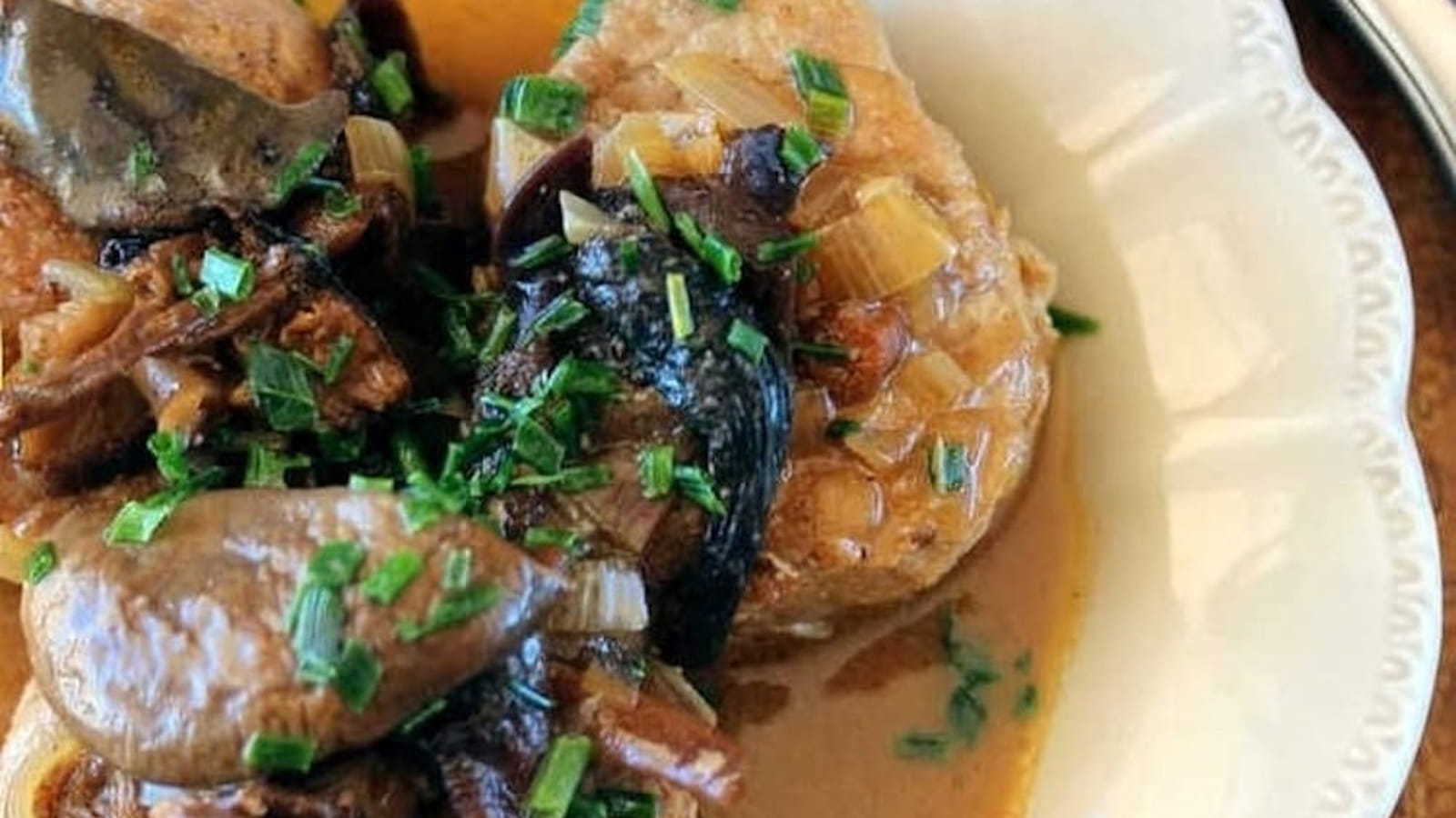 Filet mignon aux champignons des bois