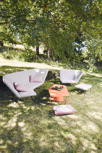 Salon de jardin Ultrasofa par Frédéric Sofia pour Fermob