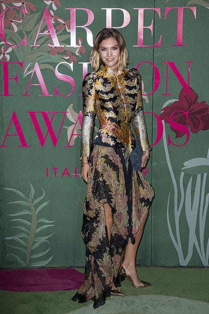 Arizona Muse au d&eacute;fil&eacute; Green Carpet Fashion Awards