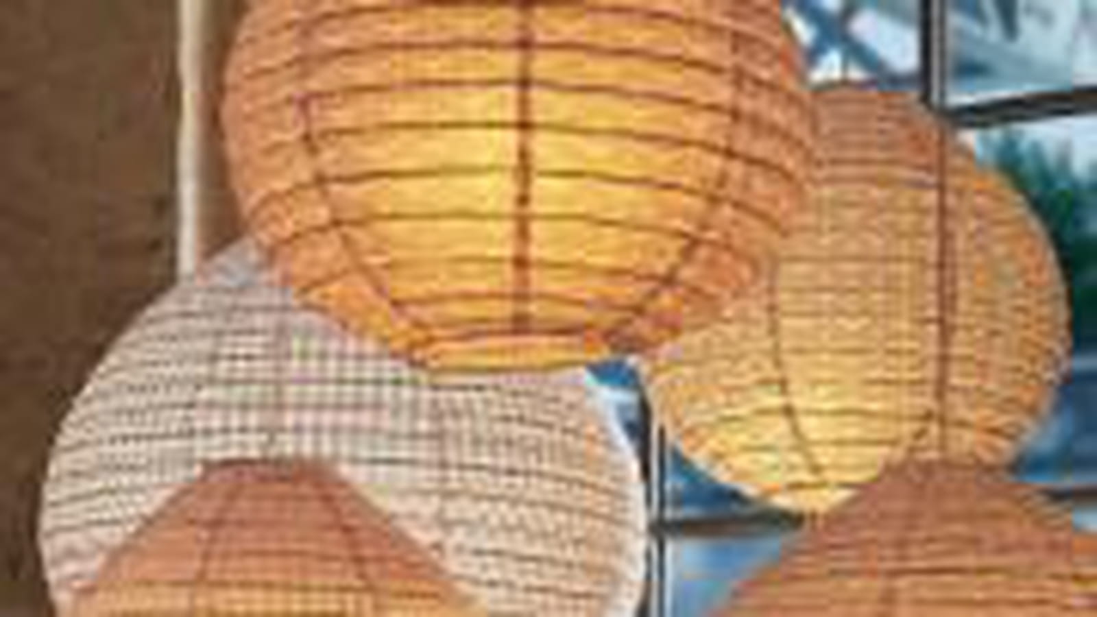 Luminaires en papier