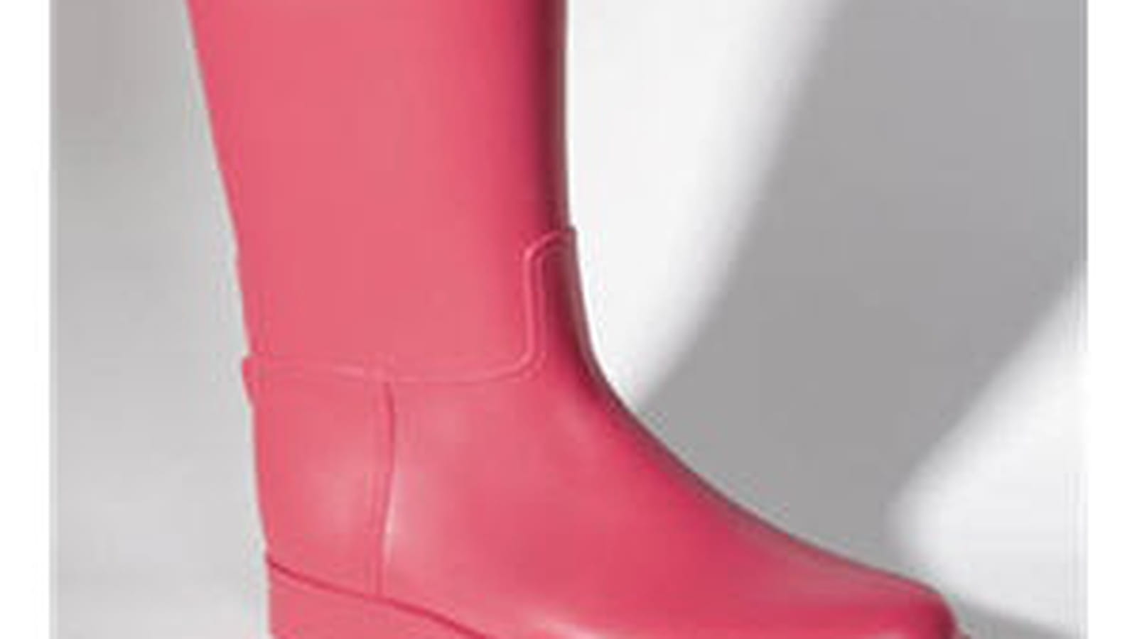 Bottes en caoutchouc roses d'Eram