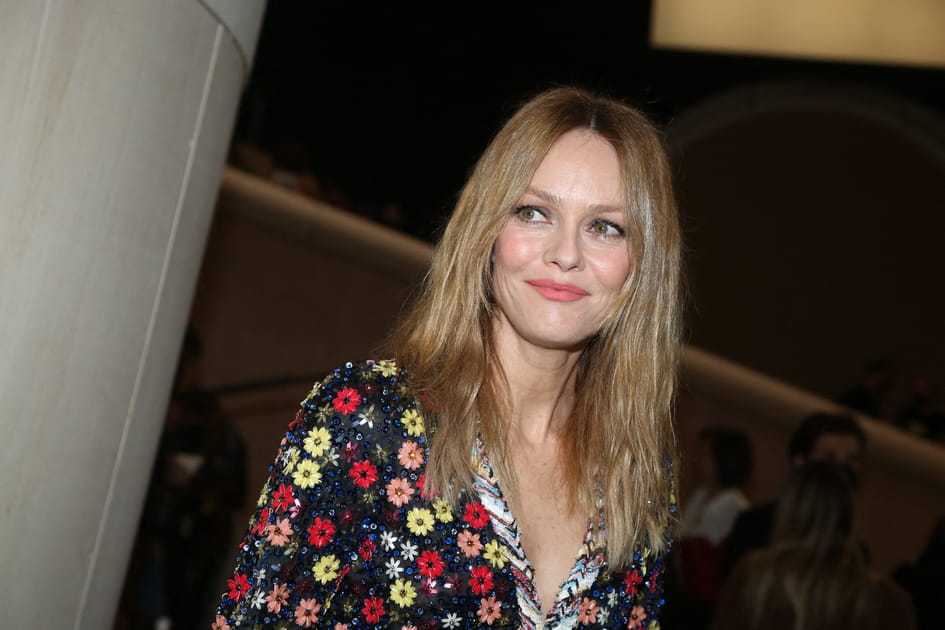 Le make-up printanier de Vanessa Paradis