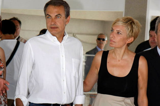 Sonsoles Espinosa et Luis Rodr&iacute;guez Zapatero