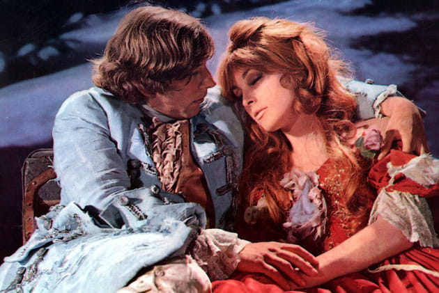 Sharon Tate et Roman Polanski en 1967 dans "Le Bal des Vampires"
