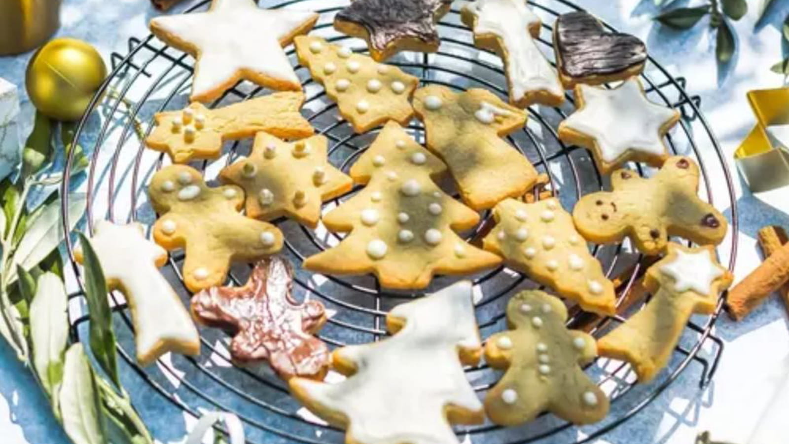 Biscuits de Noël, gingembre, cannelle, huile d'olive de Nice AOP