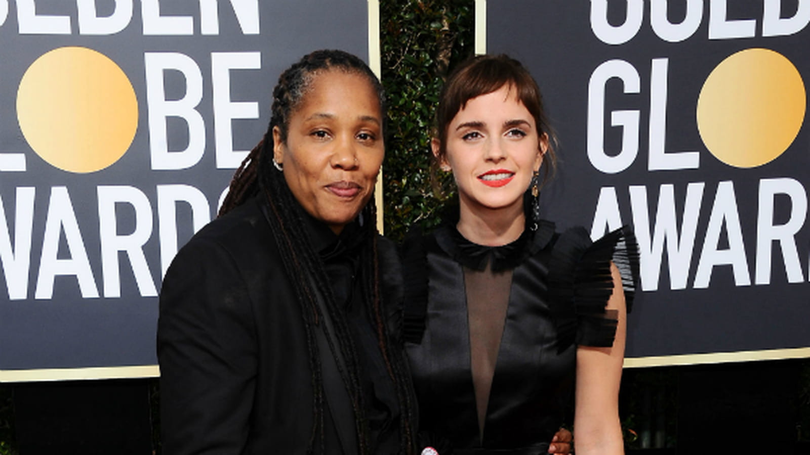 Marai Larasi et Emma Watson 