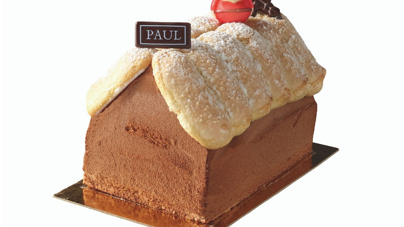 Bûche "Chalet du Père Noël" de Paul 