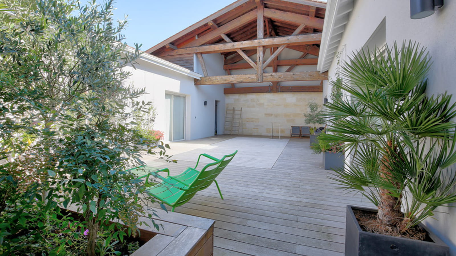 Terrasse après 