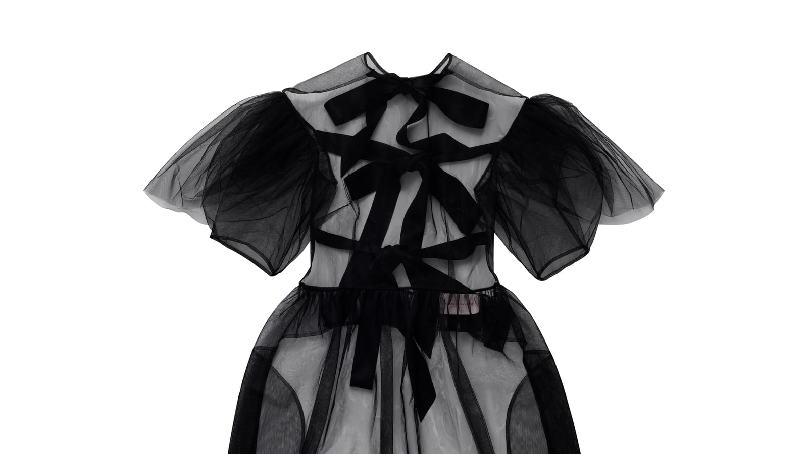 Robe en tulle noire 
