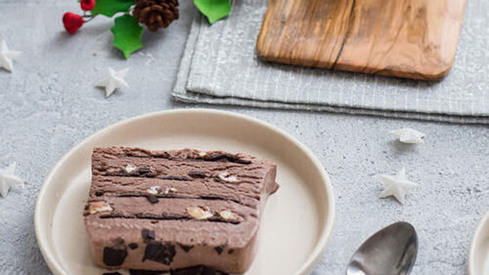 Bûche glacée au chocolat façon Viennetta©