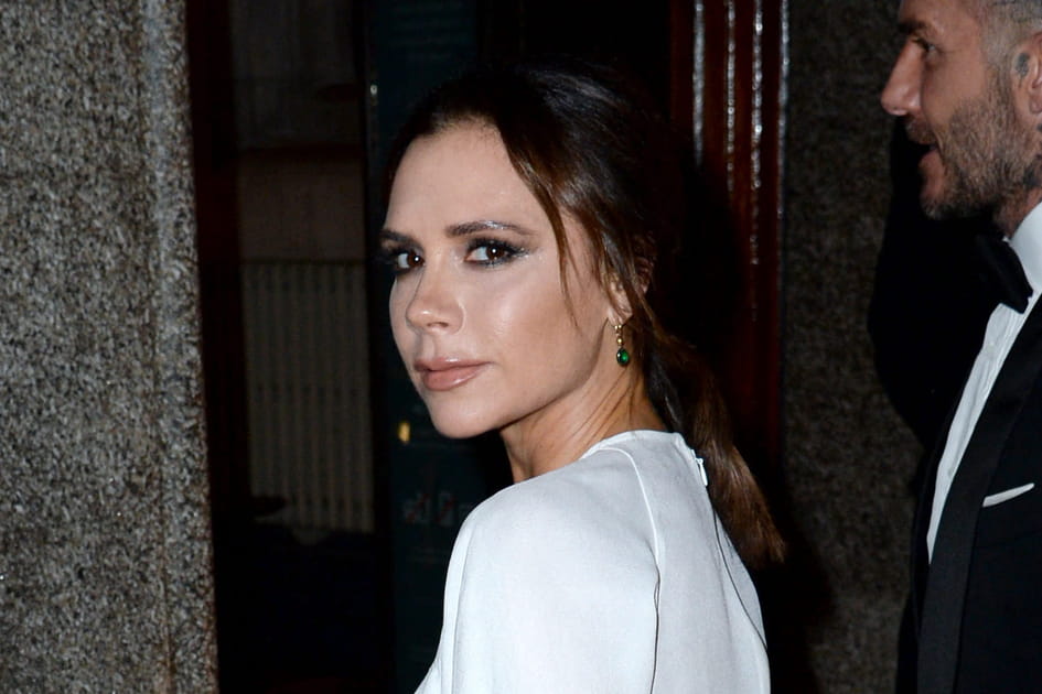 Victoria Beckham, inoubliable avec ses l&egrave;vres glossy