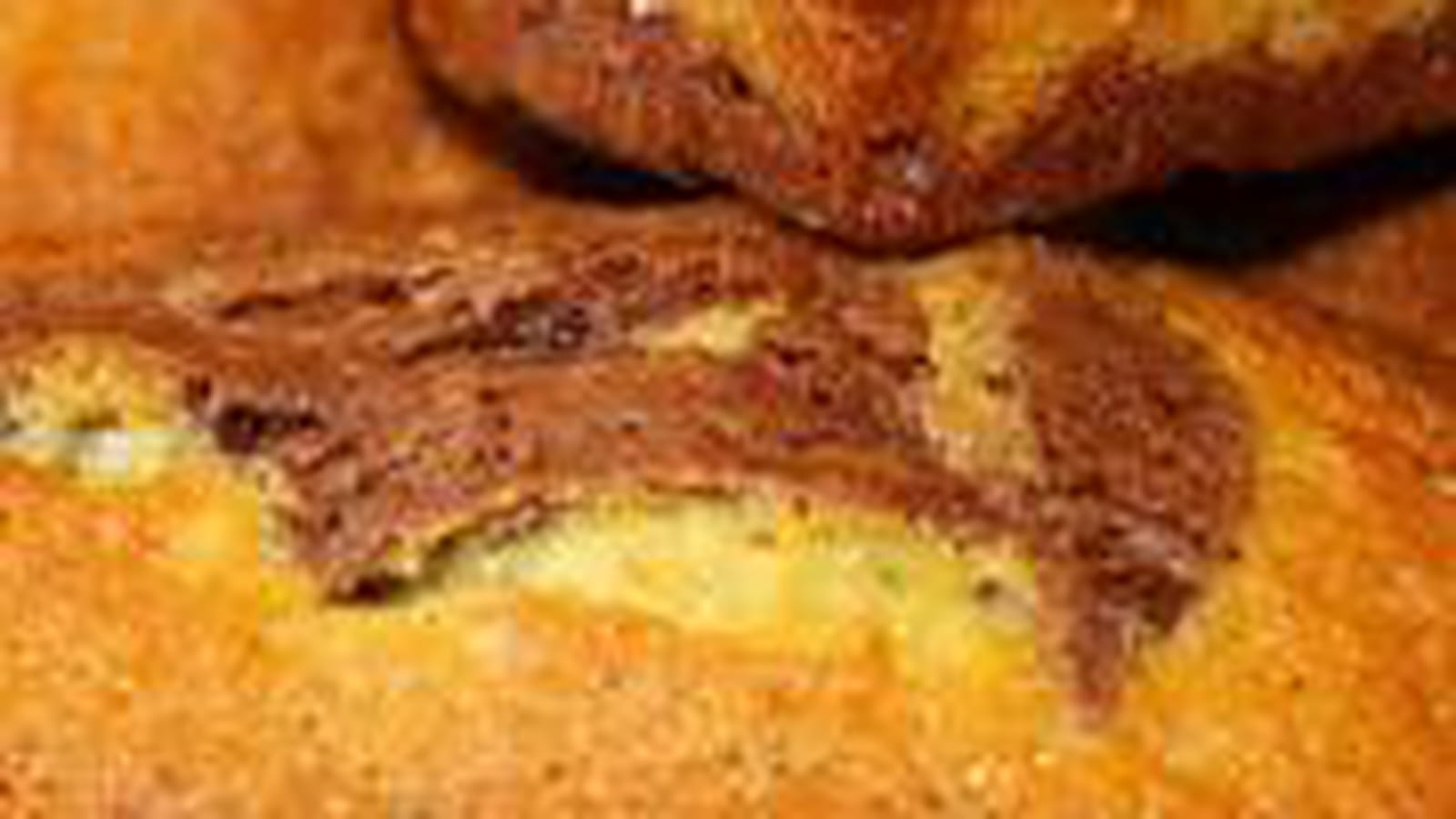 Mini marbrés au chocolat comme des savanes