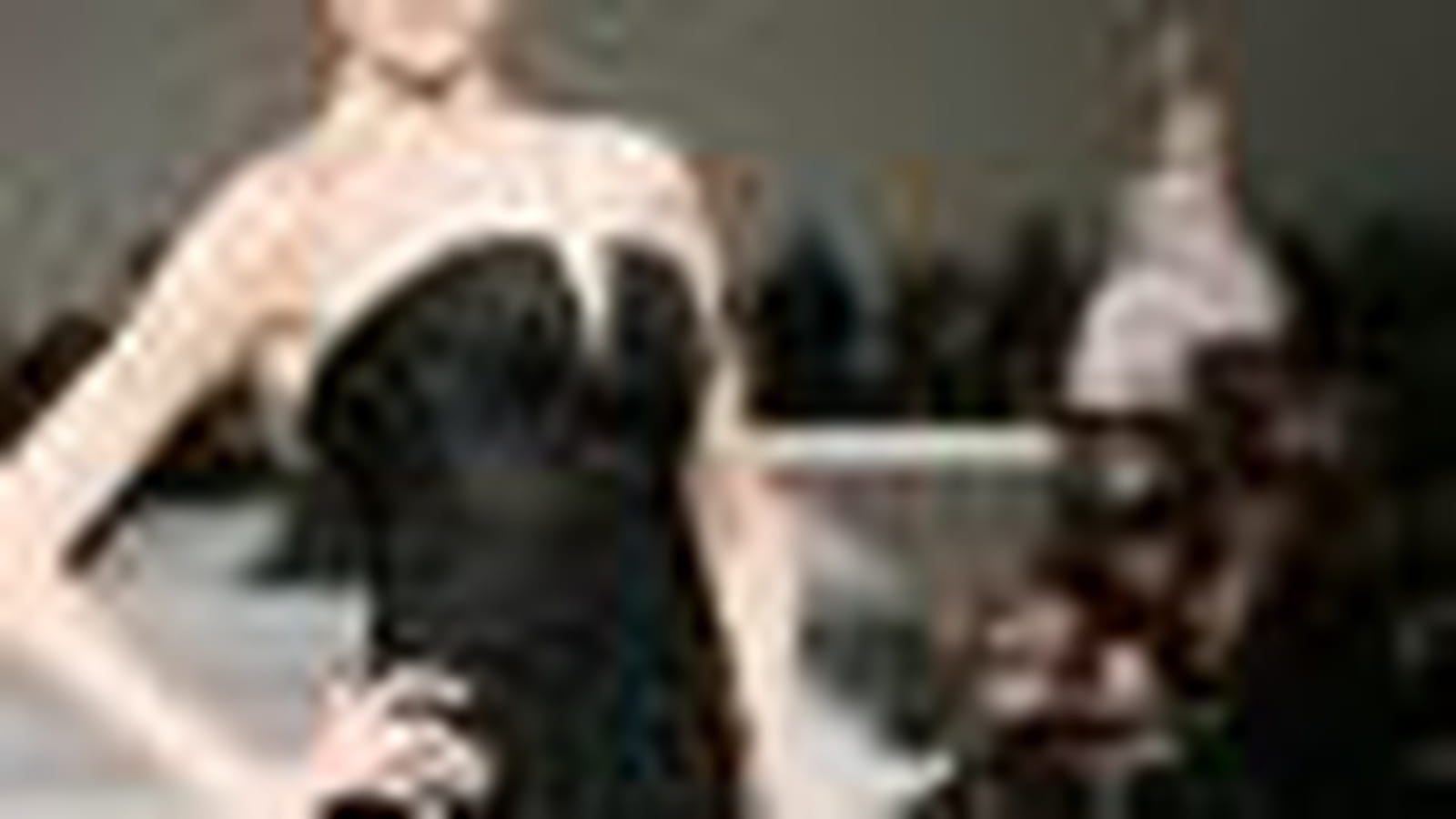 Longue robe bustier de Elie Saab