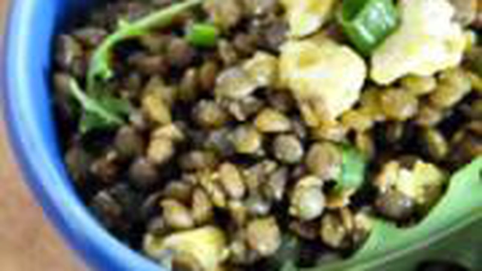 Salade de lentilles à la feta