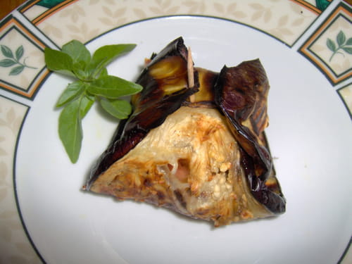 Aubergines farcies à la feta et aux tomates