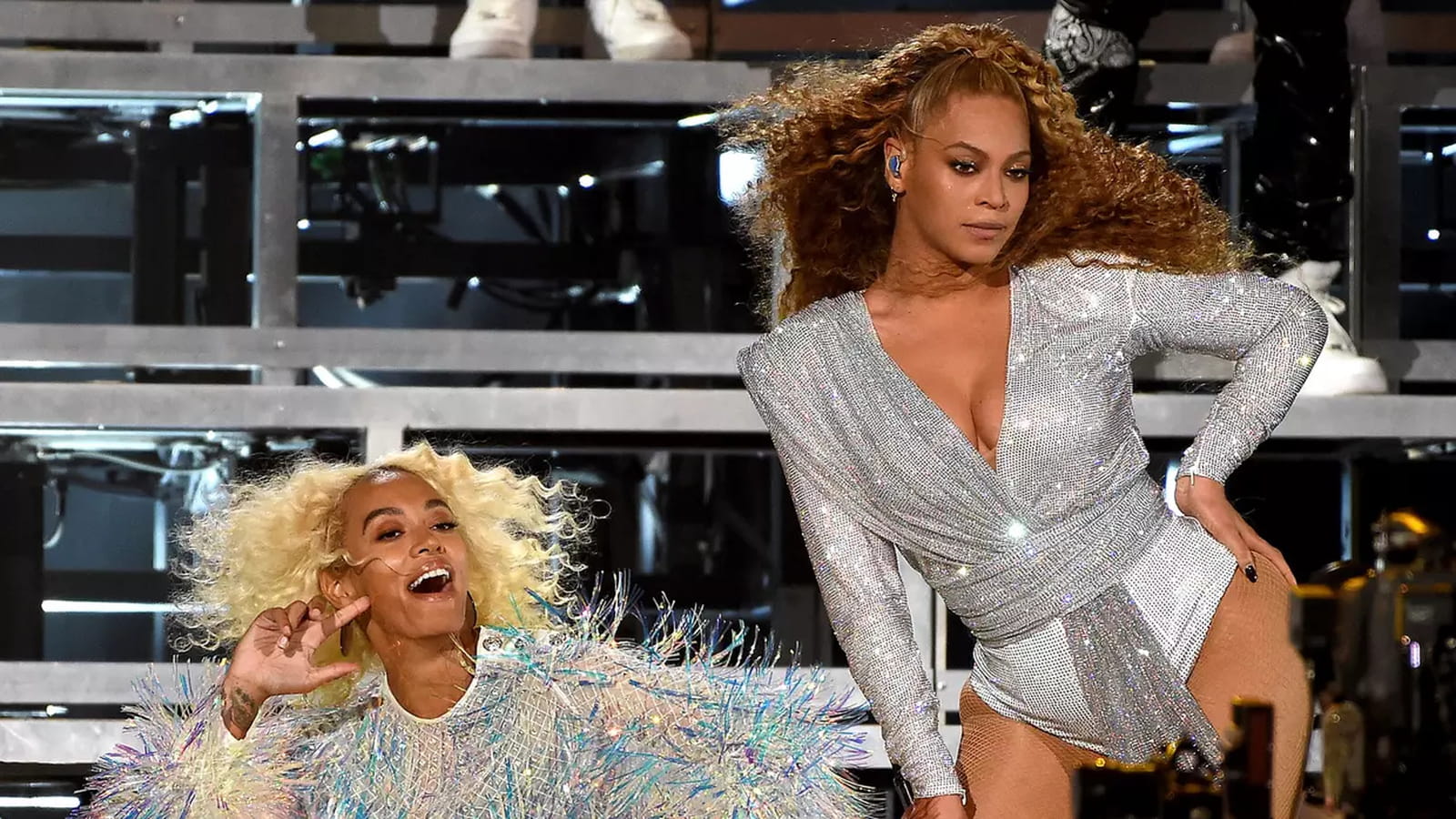 Beyoncé et Solange Knowles