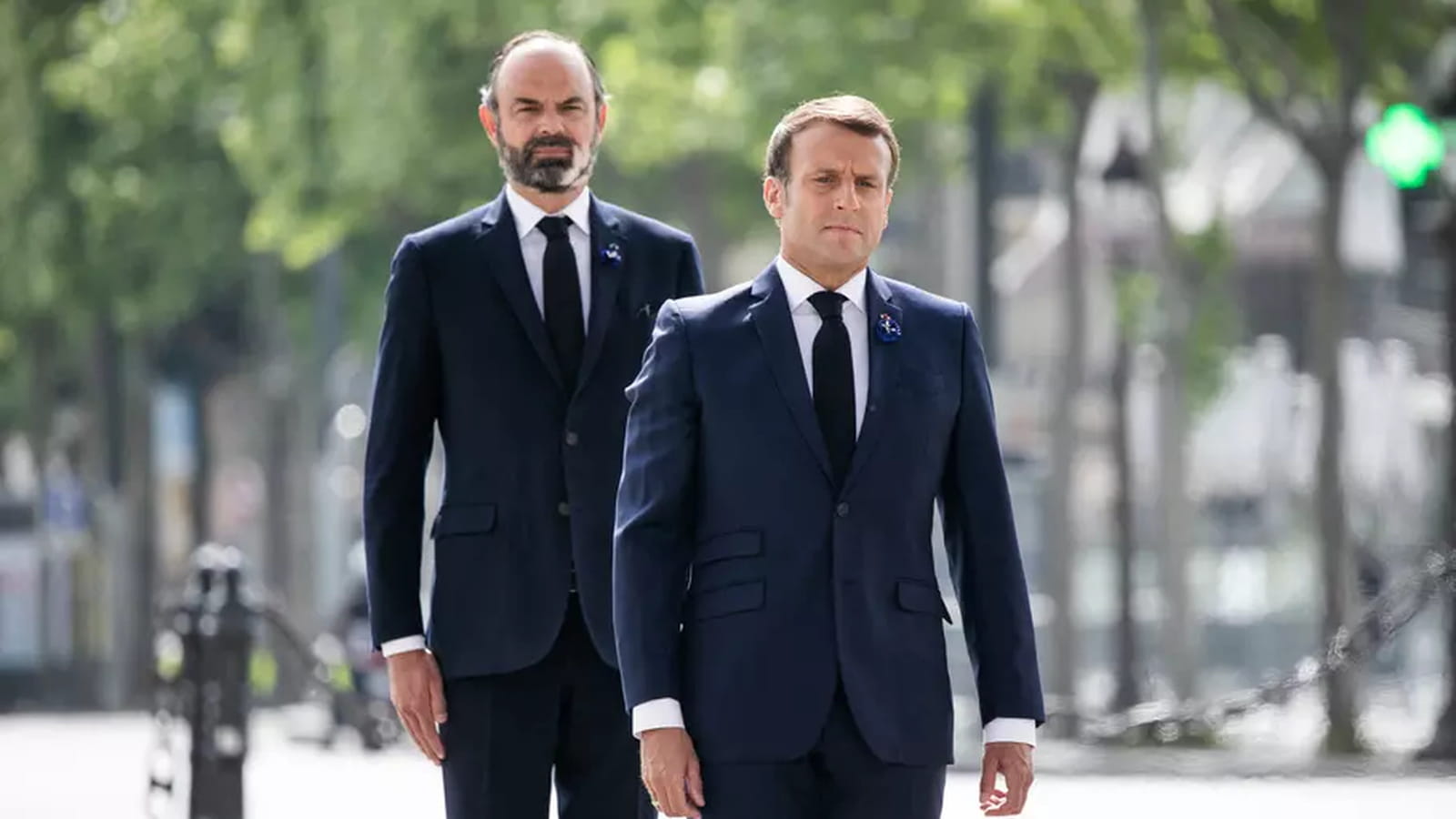 Emmanuel Macron et Edouard Philippe