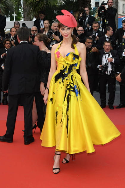 Fr&eacute;d&eacute;rique Bel au Festival de Cannes
