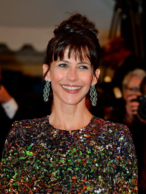 Le chignon cornet de Sophie Marceau