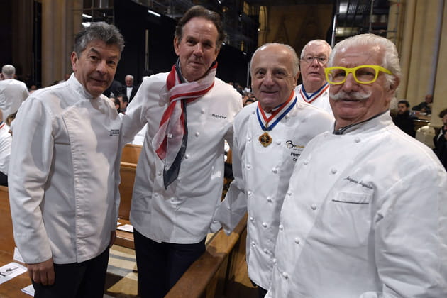 Regis Marcon, Pierre Orsi, Jacques Margui et Thomas Keller