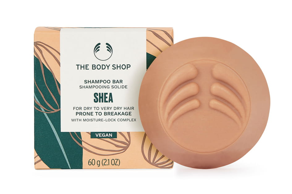 Shampooing Solide R&eacute;parateur Karit&eacute;, The Body Shop