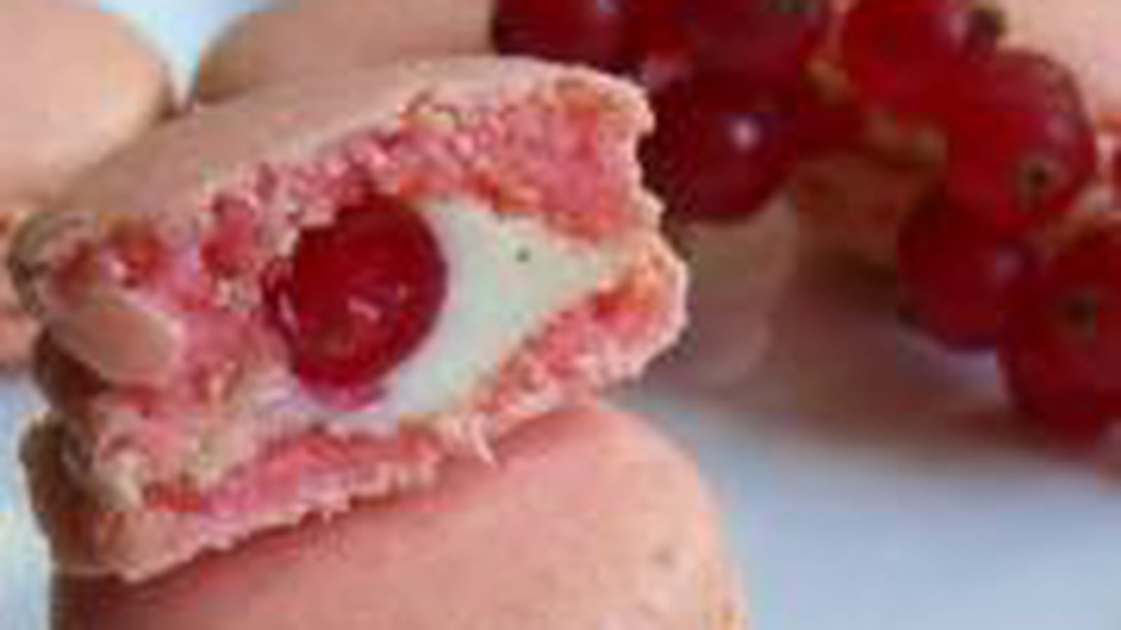 Macarons à la rose
