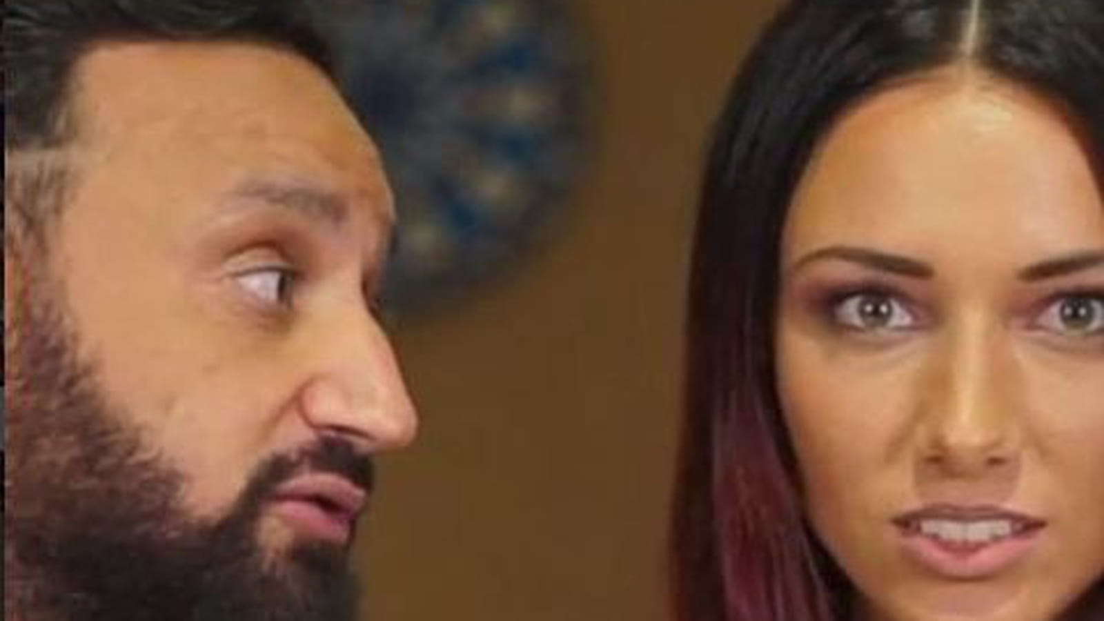 Delphine Wespiser et Cyril Hanouna