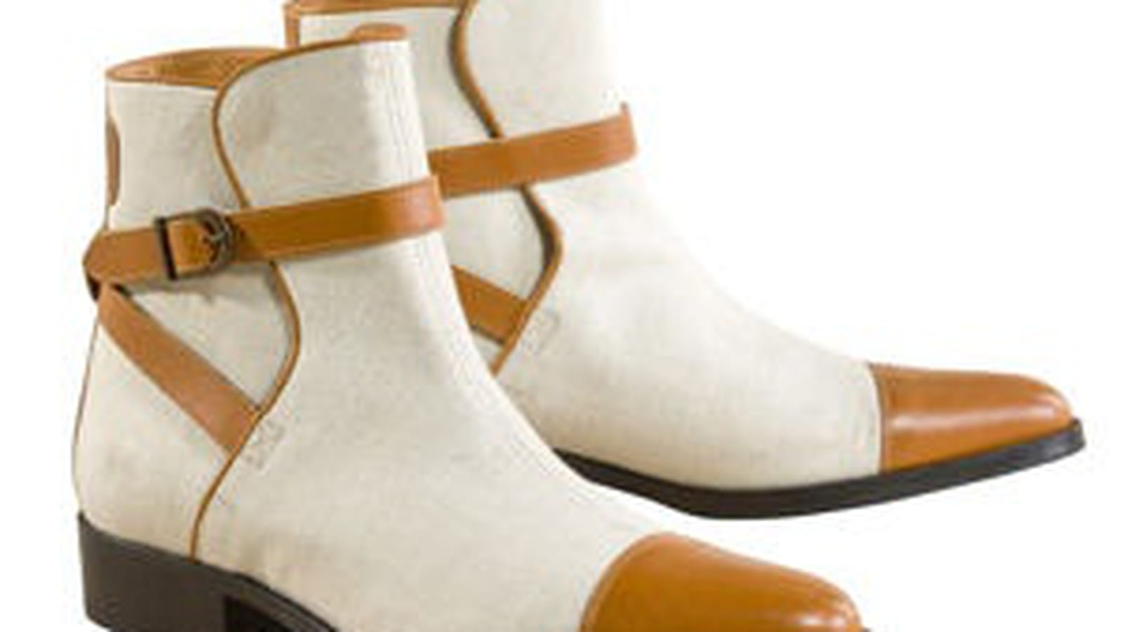 Bottines bicolores d'Aigle
