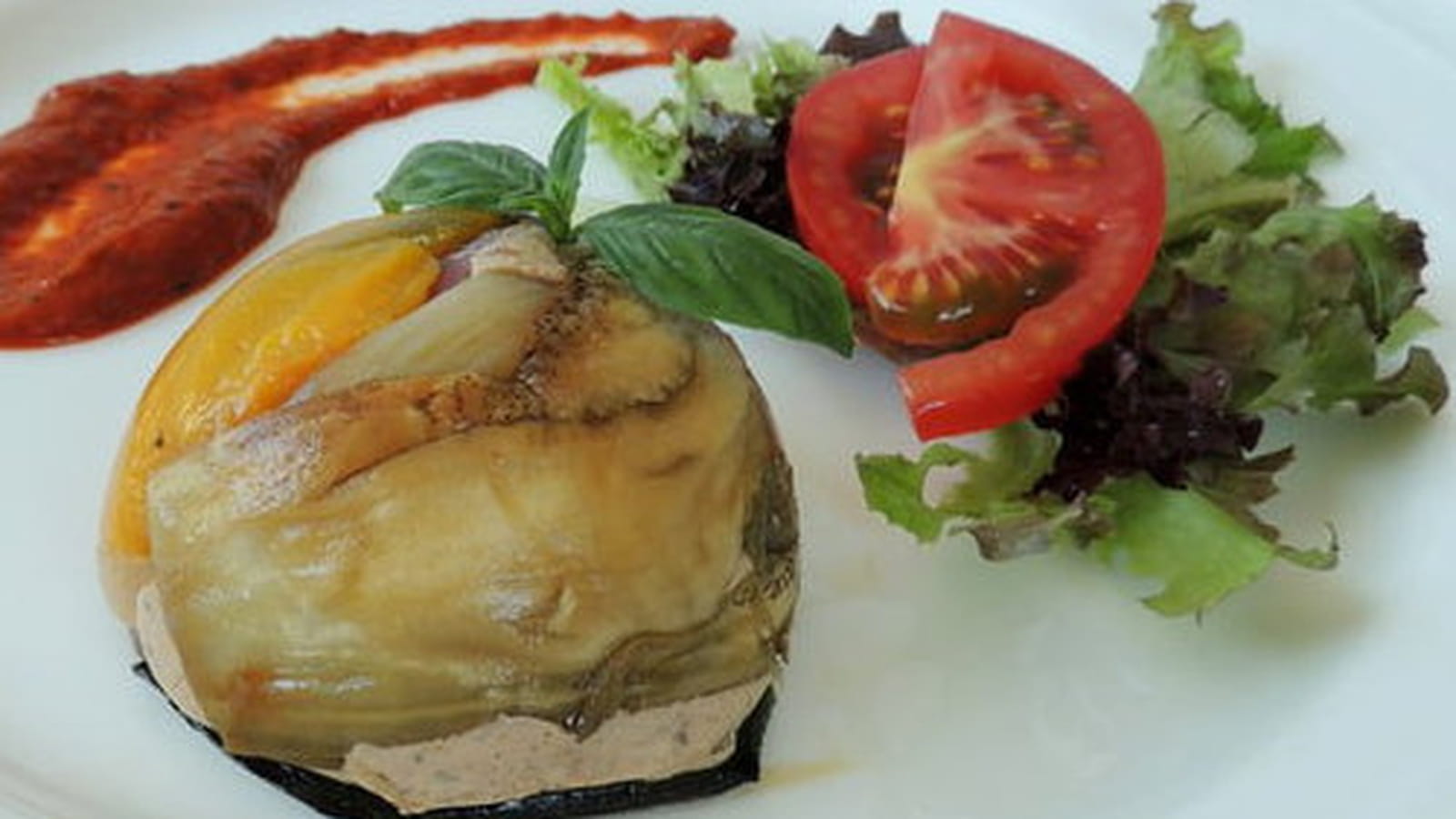 Dôme façon terrine aux légumes du soleil