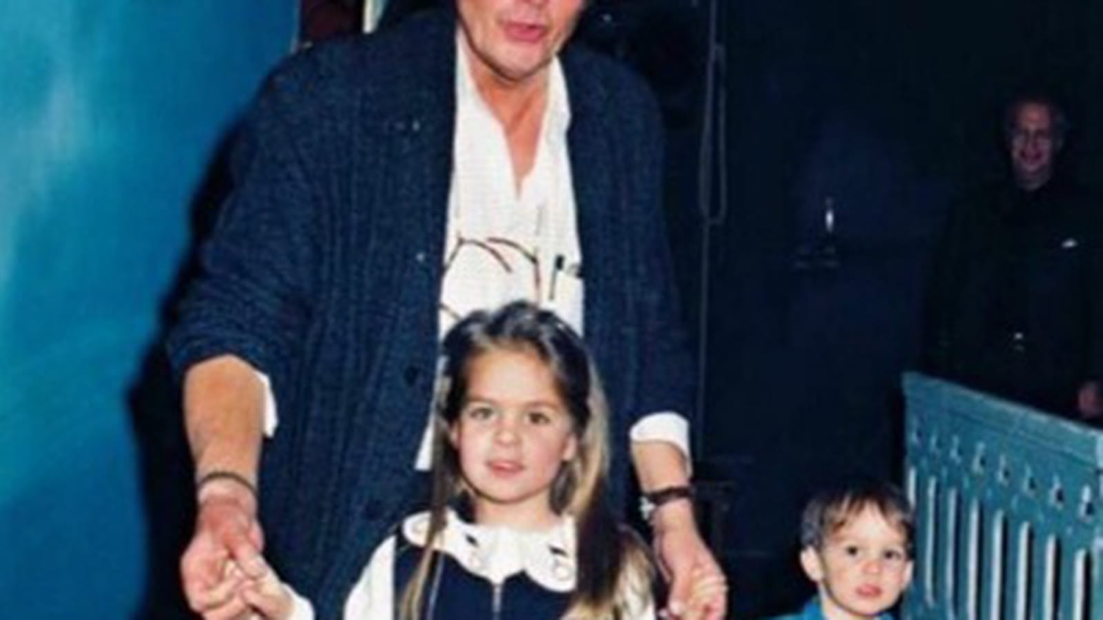 Anouchka et Alain Delon