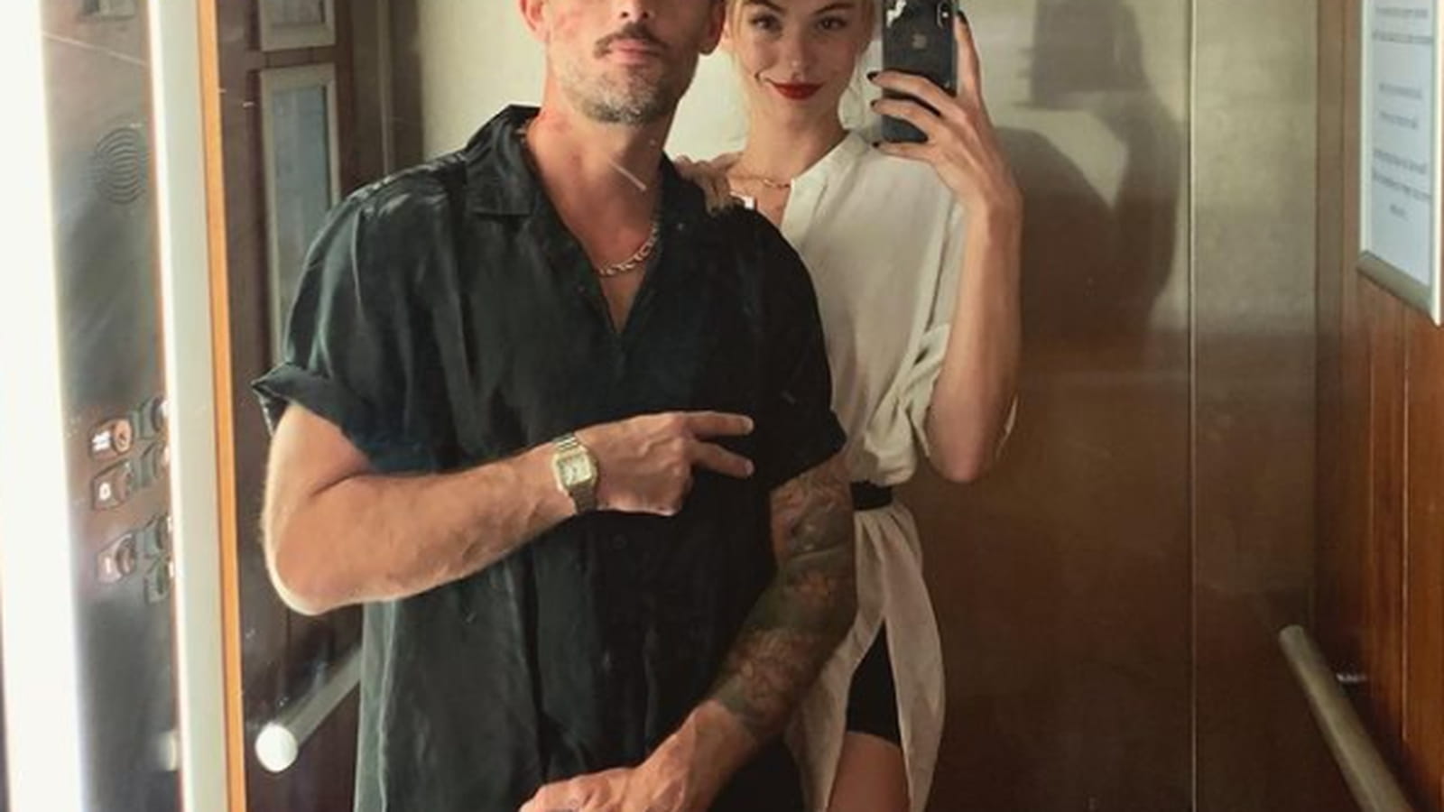 Nicolas Duvauchelle et Chloé Roy