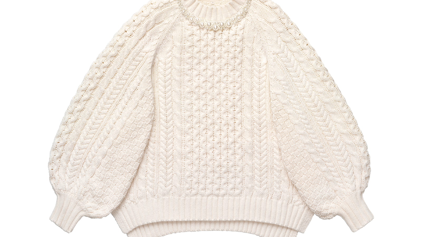 Pull blanc