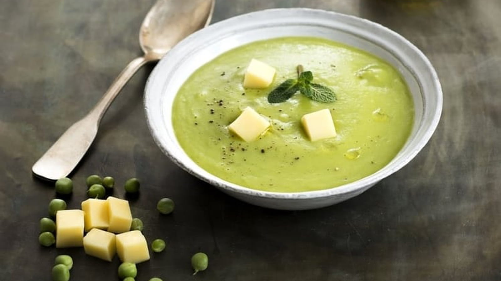 Velouté de petits pois