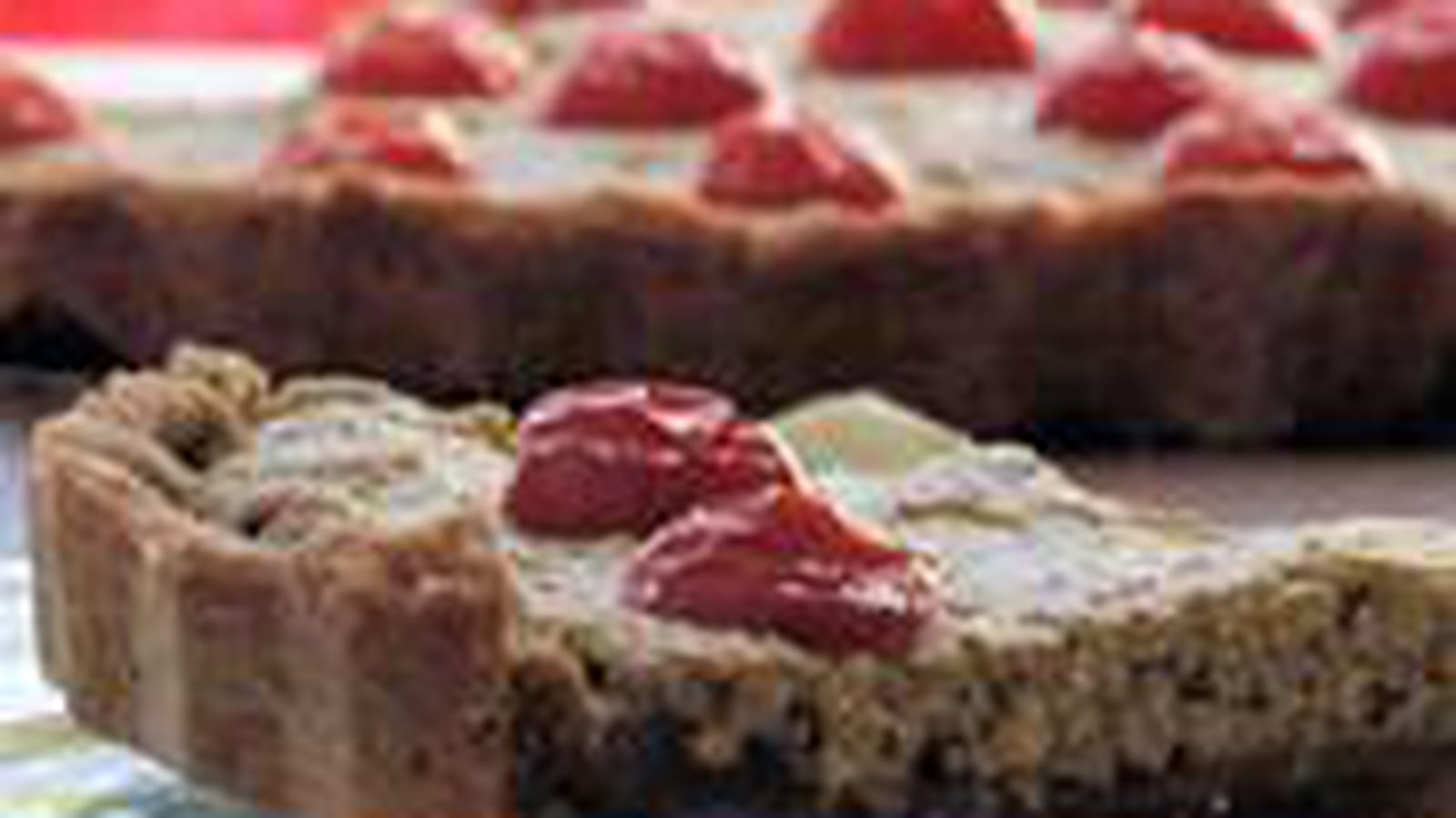 Tarte sans gluten pesto d'épinards tomates cerise