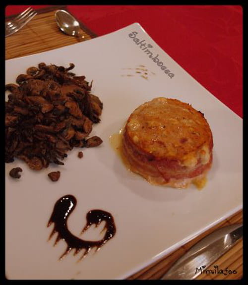 Haché de saltimbocca